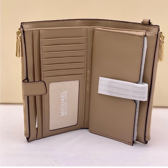 Michael Kors DoubleZip Wallet Wristlet Phone Case - Picture 2 of 9